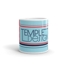 Load image into Gallery viewer, Temple Design Light Blue Gloss Mug