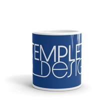 Load image into Gallery viewer, Temple Design Dark Cerulean Gloss Mug