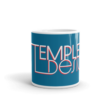 Load image into Gallery viewer, Temple Design Cerulean Gloss Mug