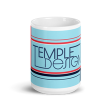 Load image into Gallery viewer, Temple Design Light Blue Gloss Mug
