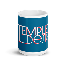 Load image into Gallery viewer, Temple Design Cerulean Gloss Mug