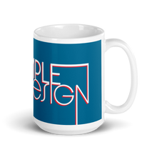 Load image into Gallery viewer, Temple Design Cerulean Gloss Mug
